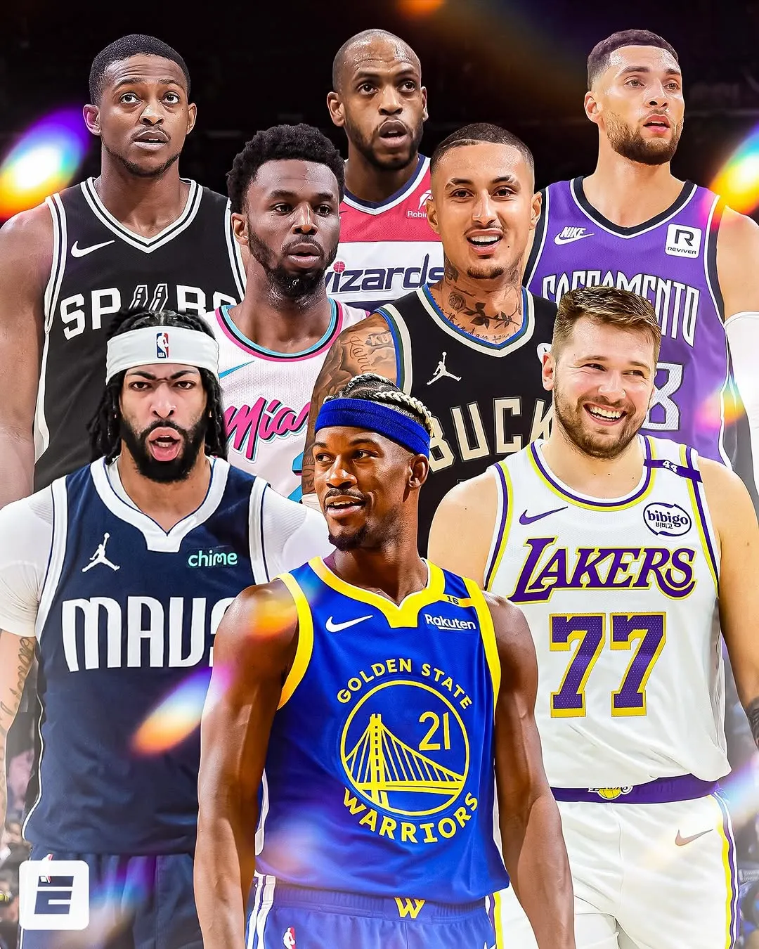 NBA官方新秀榜：弗拉格重回榜首，奎因升至第三